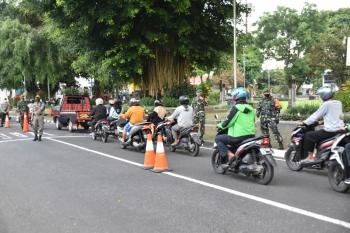 Menjelang Buka Puasa Tim Satgas Covid 19 Gelar Operasi Yustisi